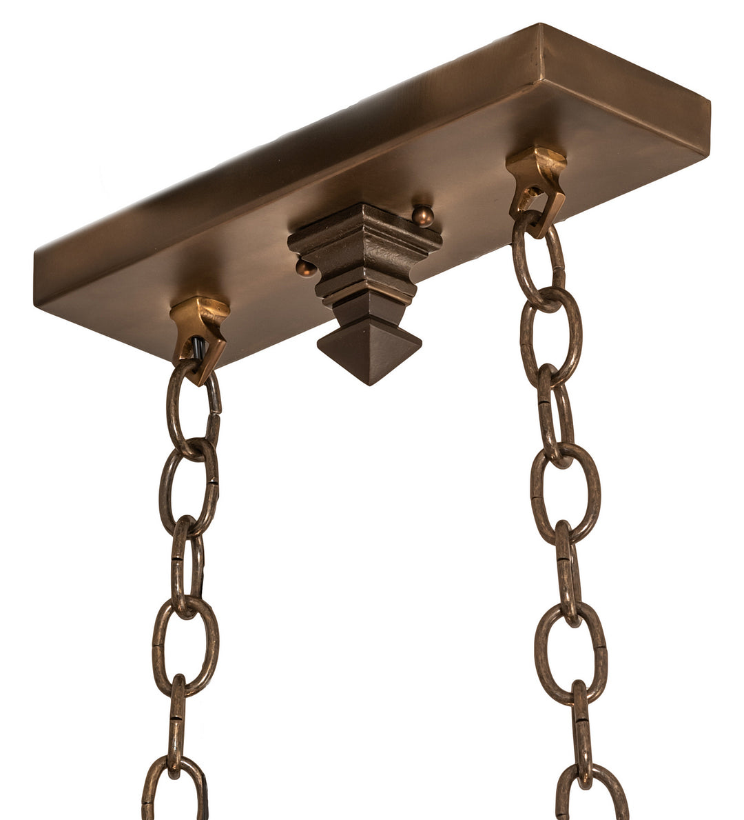 Meyda Tiffany Antlers 247232 Chandelier Light - Antique Copper
