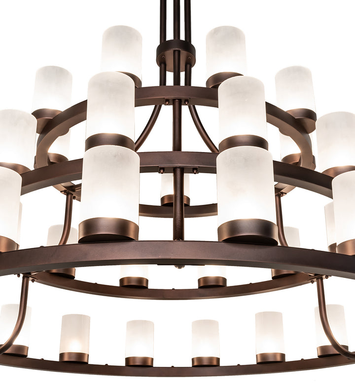 Meyda Tiffany Loxley 247337 Chandelier Light - Mahogany Bronze