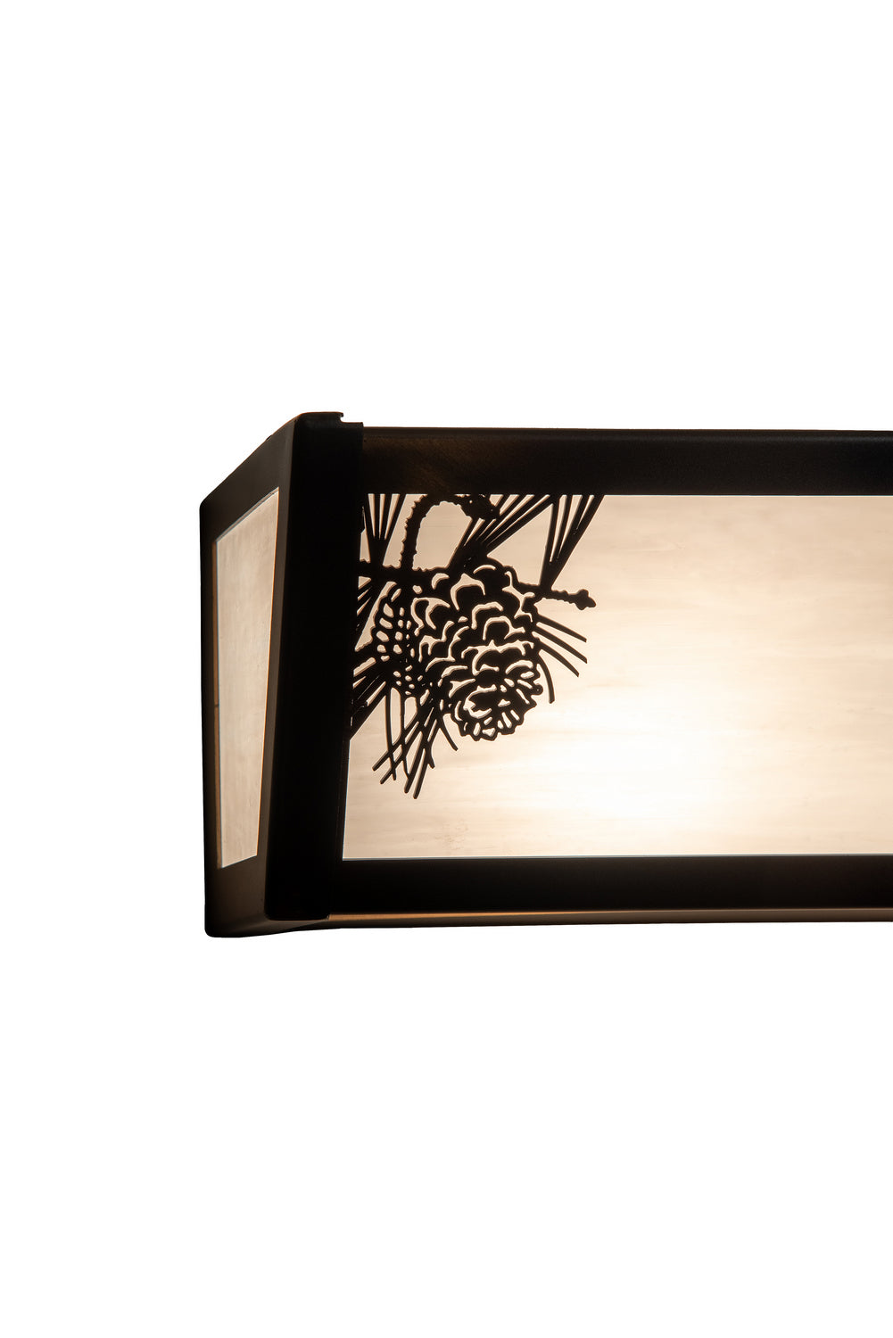 Meyda Tiffany Pinecone 248520 Bath Vanity Light 36 in. wide - Antique Copper,Burnished