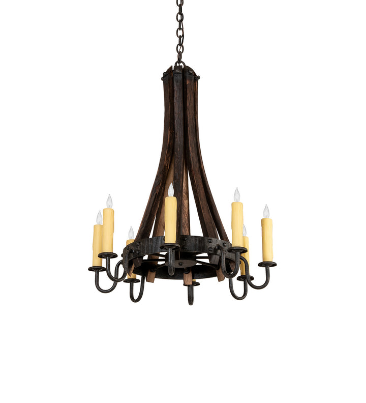Meyda Tiffany Barrel Stave 248830 Chandelier Light -