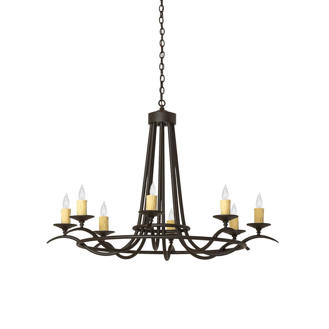 Meyda Tiffany Octavia 250352 Chandelier Light - Oil Rubbed Bronze