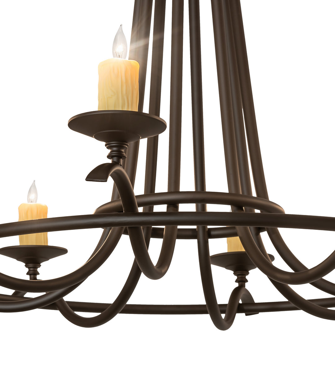 Meyda Tiffany Octavia 250352 Chandelier Light - Oil Rubbed Bronze