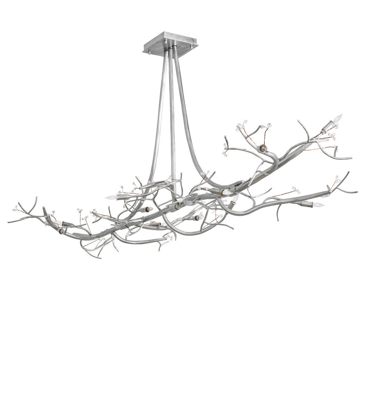 Meyda Tiffany Winter Solstice 252393 Pendant Light - Nickel