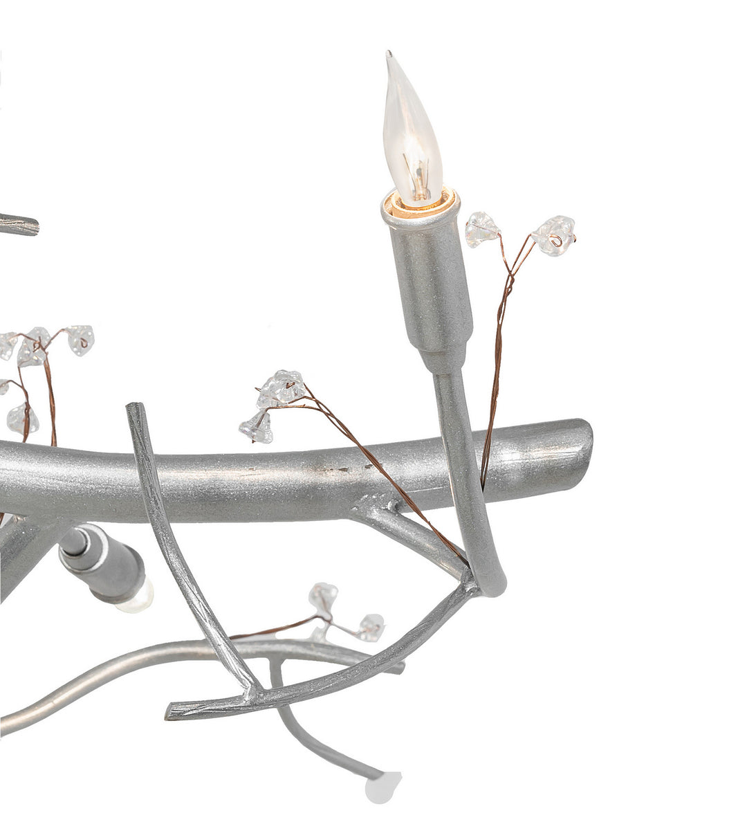 Meyda Tiffany Winter Solstice 252393 Pendant Light - Nickel