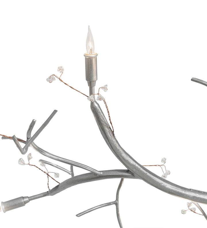 Meyda Tiffany Winter Solstice 252393 Pendant Light - Nickel