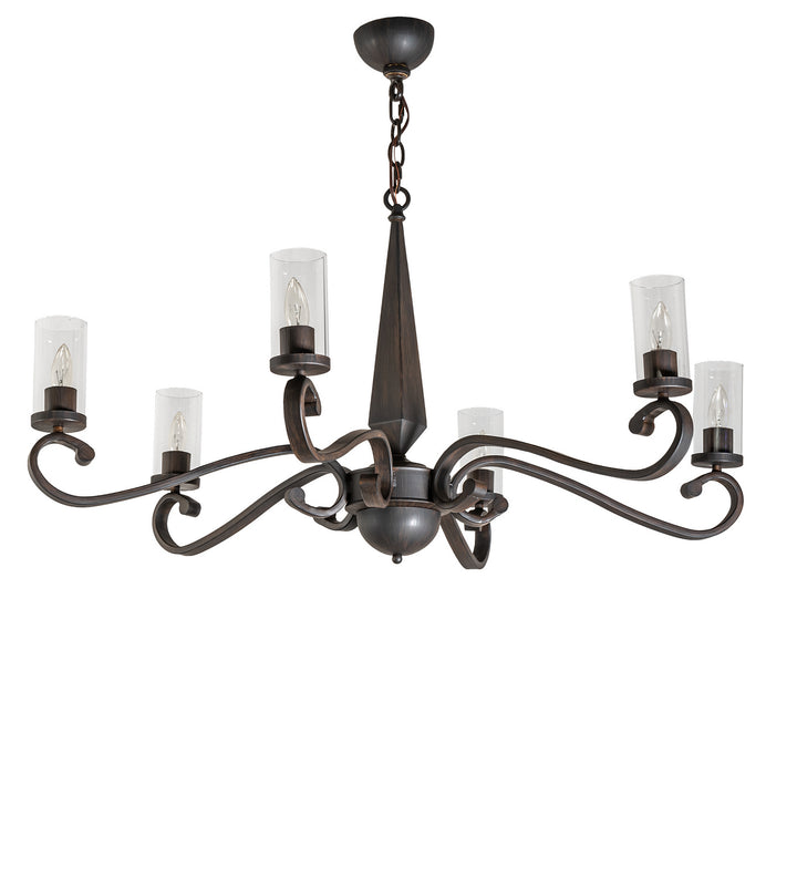 Meyda Tiffany  252881 Chandelier Light - Rust