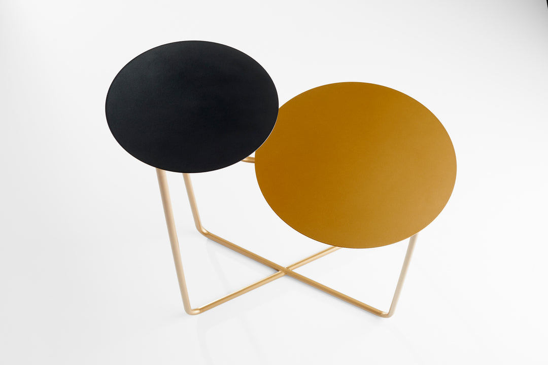 Cyan 11229 Tables - Bronze And Black