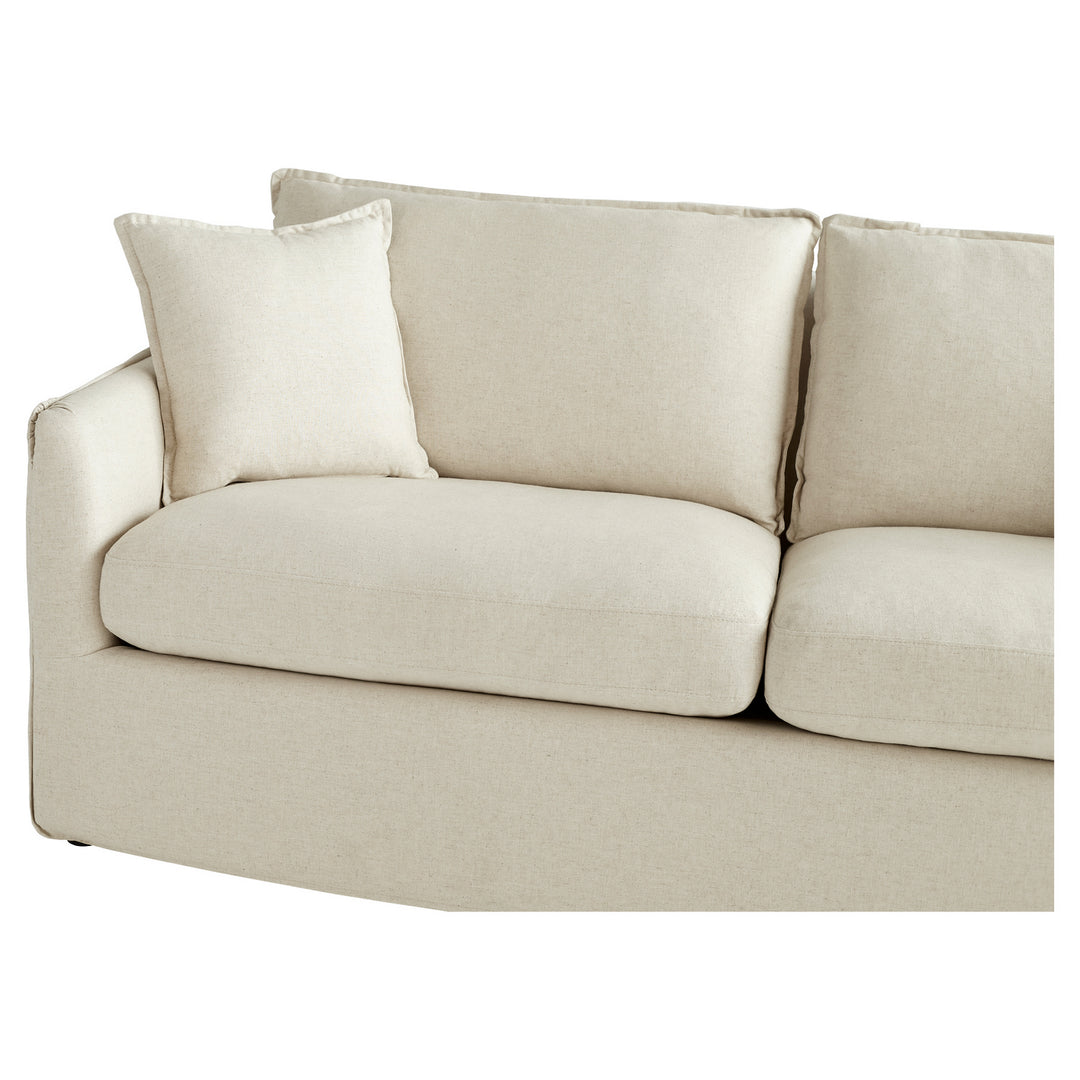 Cyan 11378 Seating - White - Cream