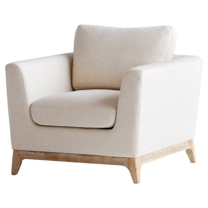 Cyan 11379 Seating - White - Cream