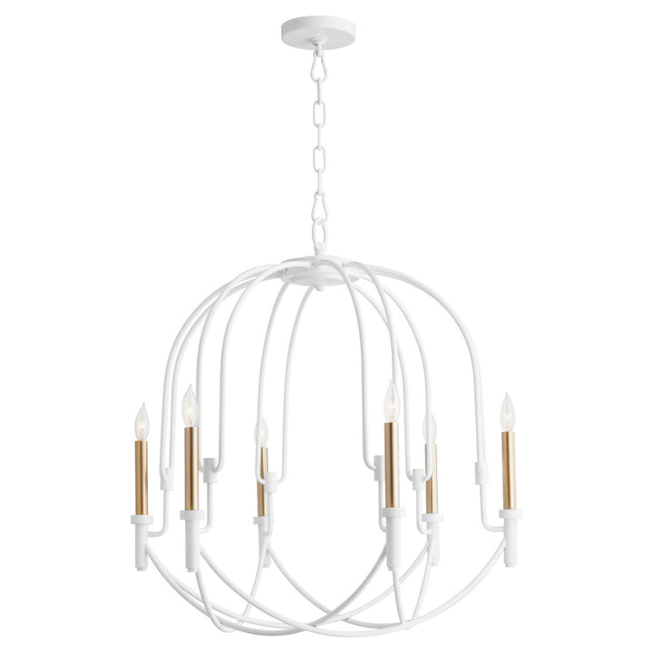 Cyan Design Linari 11386 Chandelier Light - Studio White