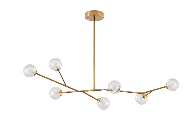 Bethel International DC05C37G Chandelier Light - Brass