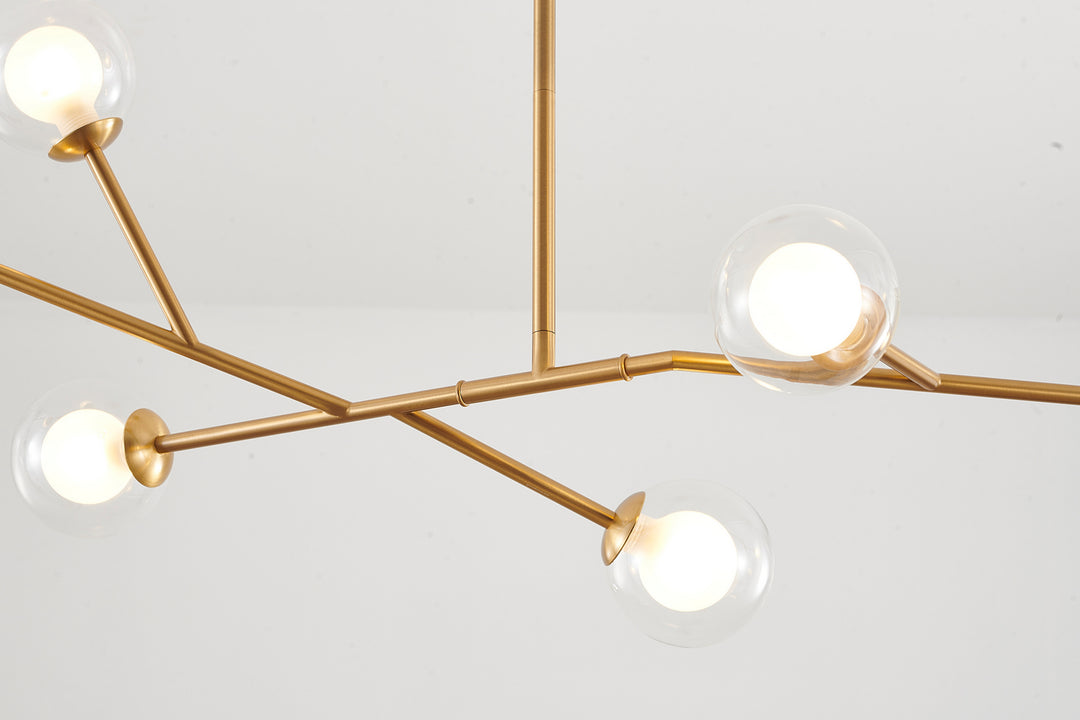 Bethel International DC05C37G Chandelier Light - Brass