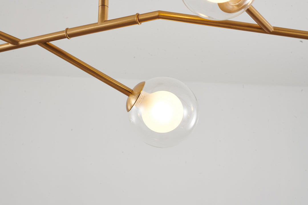 Bethel International DC05C37G Chandelier Light - Brass