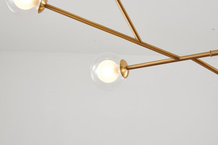 Bethel International DC05C37G Chandelier Light - Brass