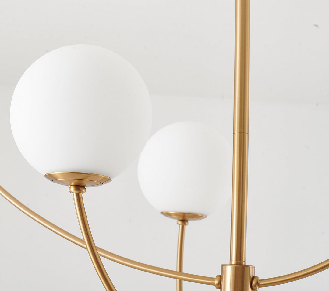 Bethel International DC09C26G Chandelier Light - Brass