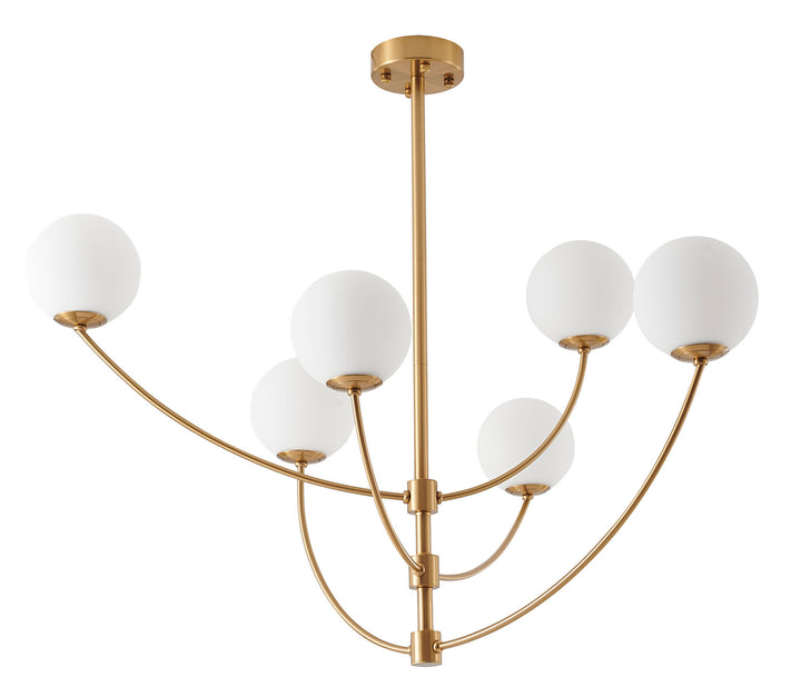 Bethel International DC09C36G Chandelier Light - Brass
