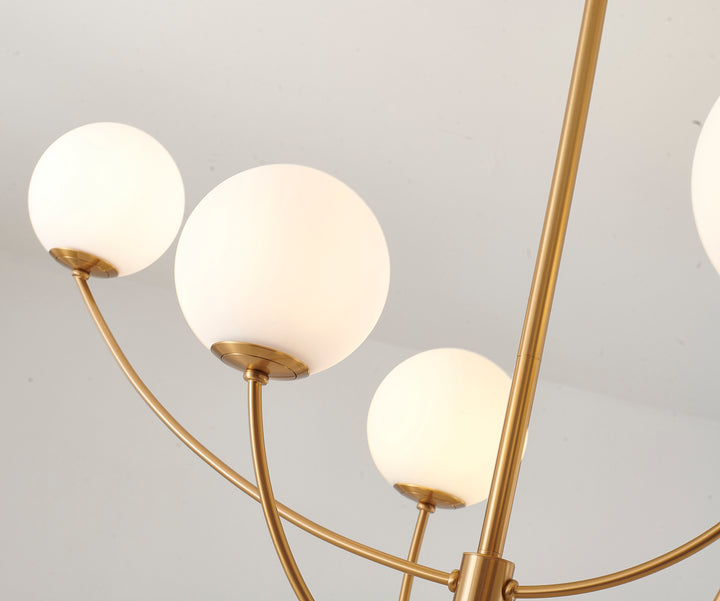 Bethel International DC09C36G Chandelier Light - Brass