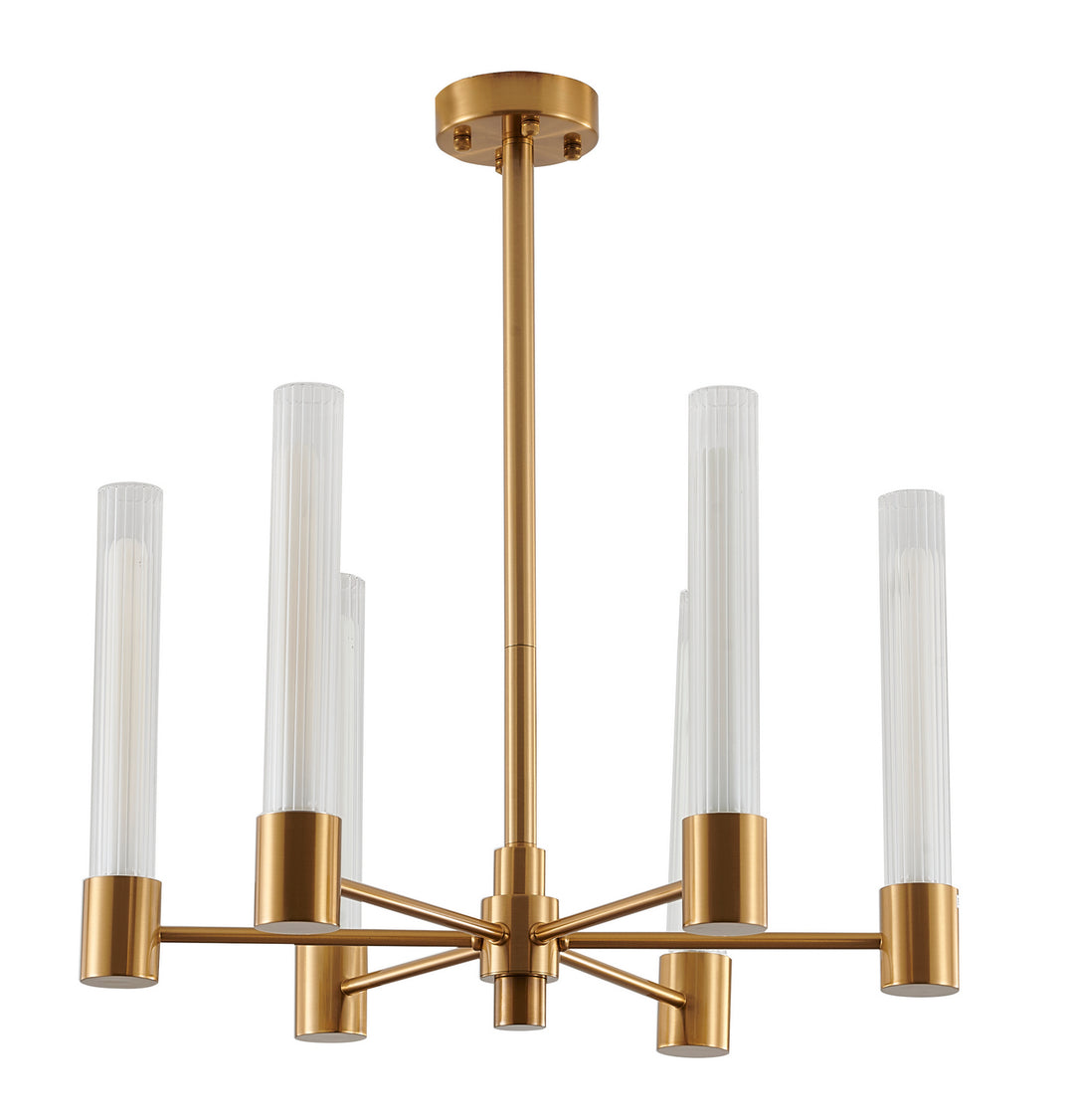 Bethel International DC10C26G Chandelier Light - Brass
