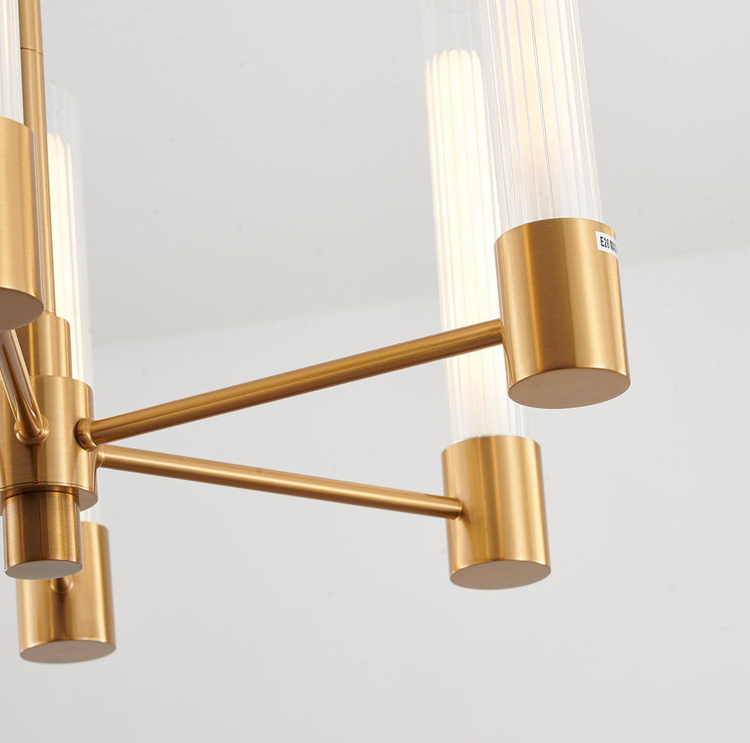 Bethel International DC10C26G Chandelier Light - Brass