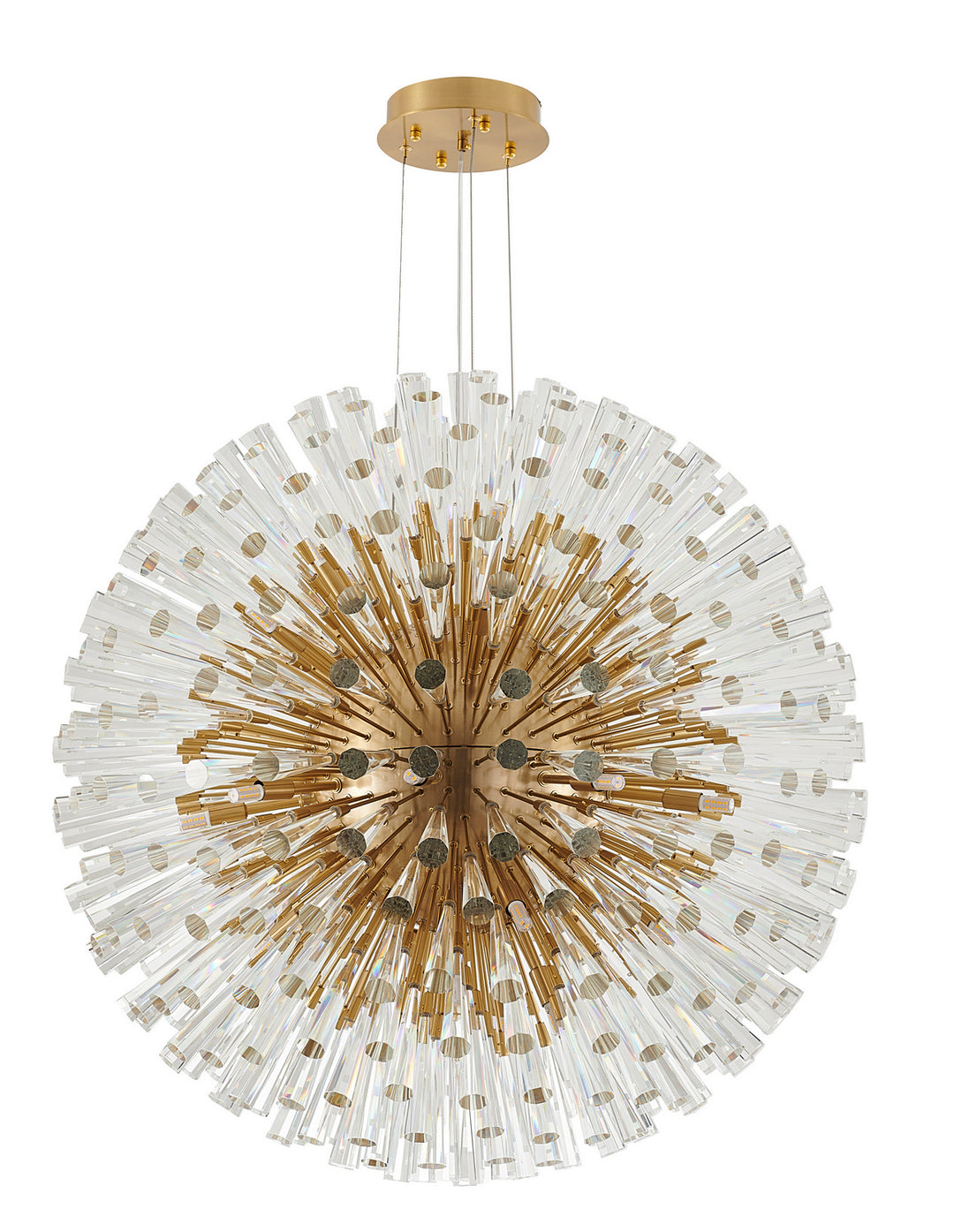 Bethel International GA74C35BR Chandelier Light - Brass