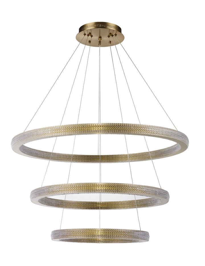 Bethel International GL313C33G Pendant Light - Sand Gold