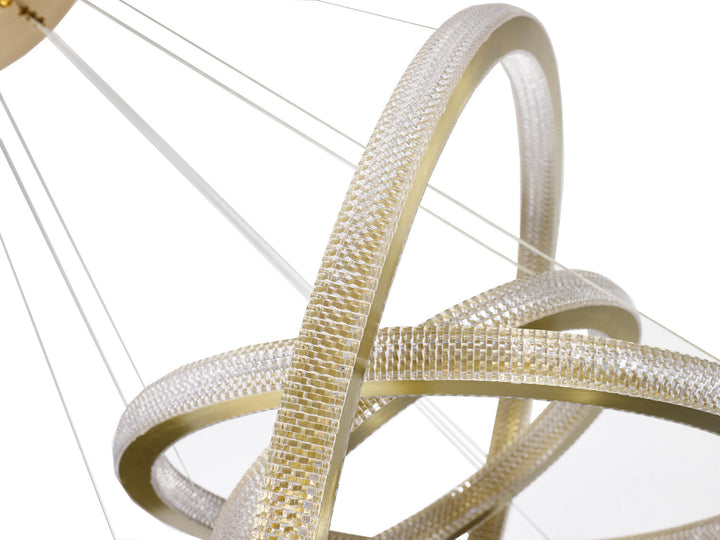 Bethel International GL313C33G Pendant Light - Sand Gold