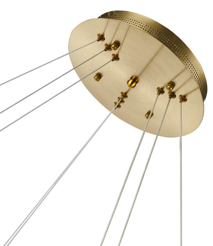 Bethel International GL313C33G Pendant Light - Sand Gold