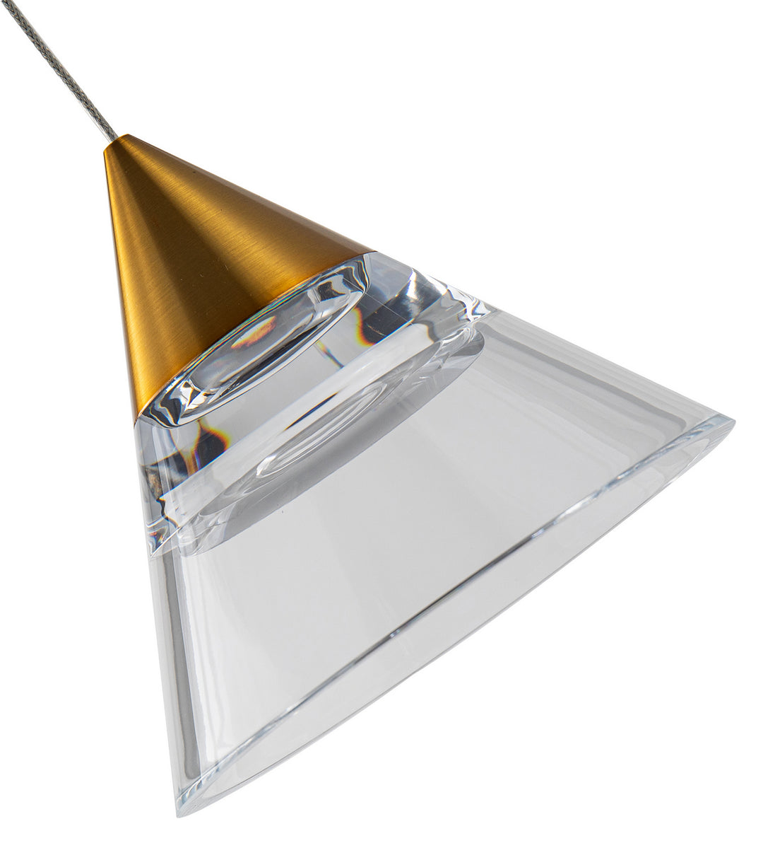 Bethel International GL334P5G Pendant Light - Antique Gold