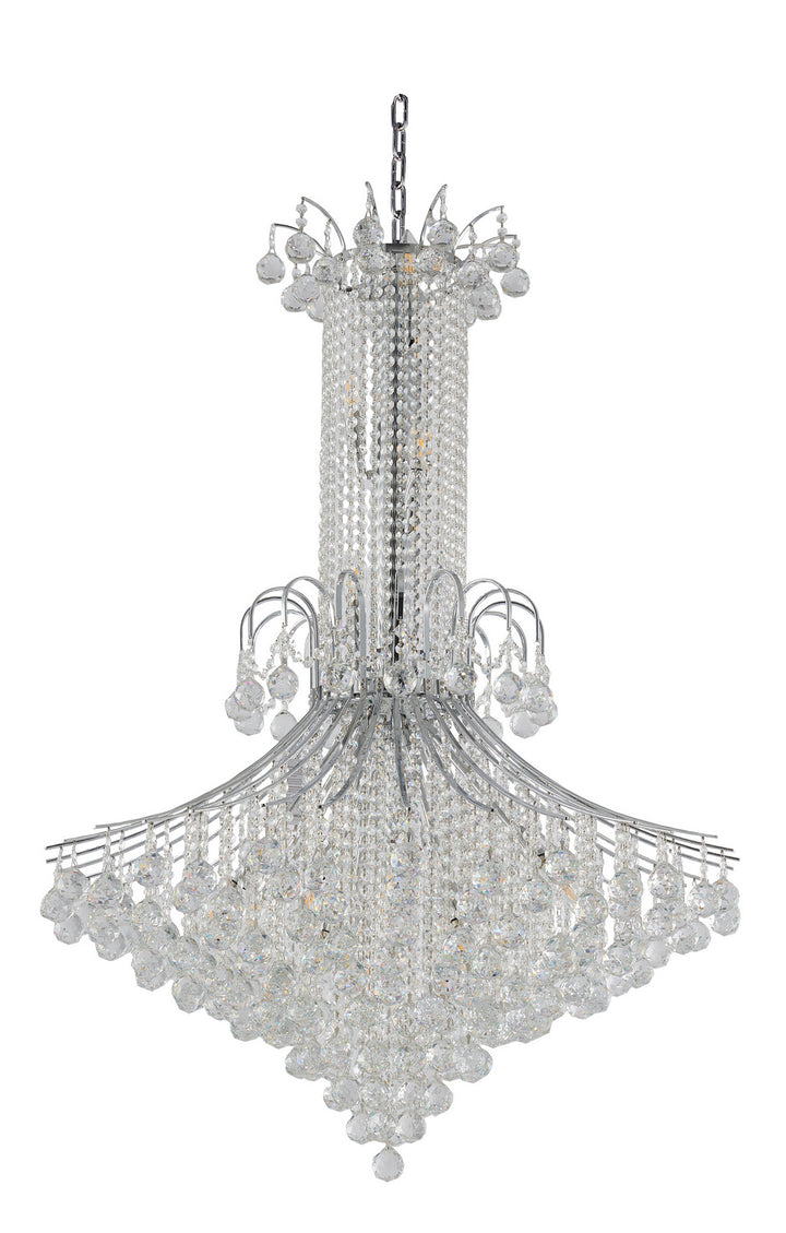 Bethel International LA46C48CH Chandelier Light - Chrome