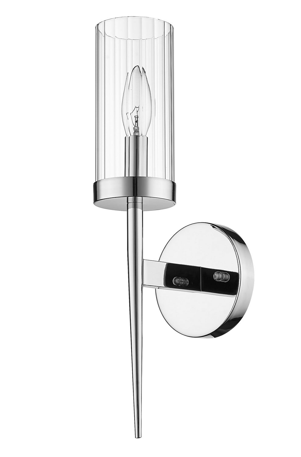 Bethel International MU27W17CH Wall Sconce Light - Chrome