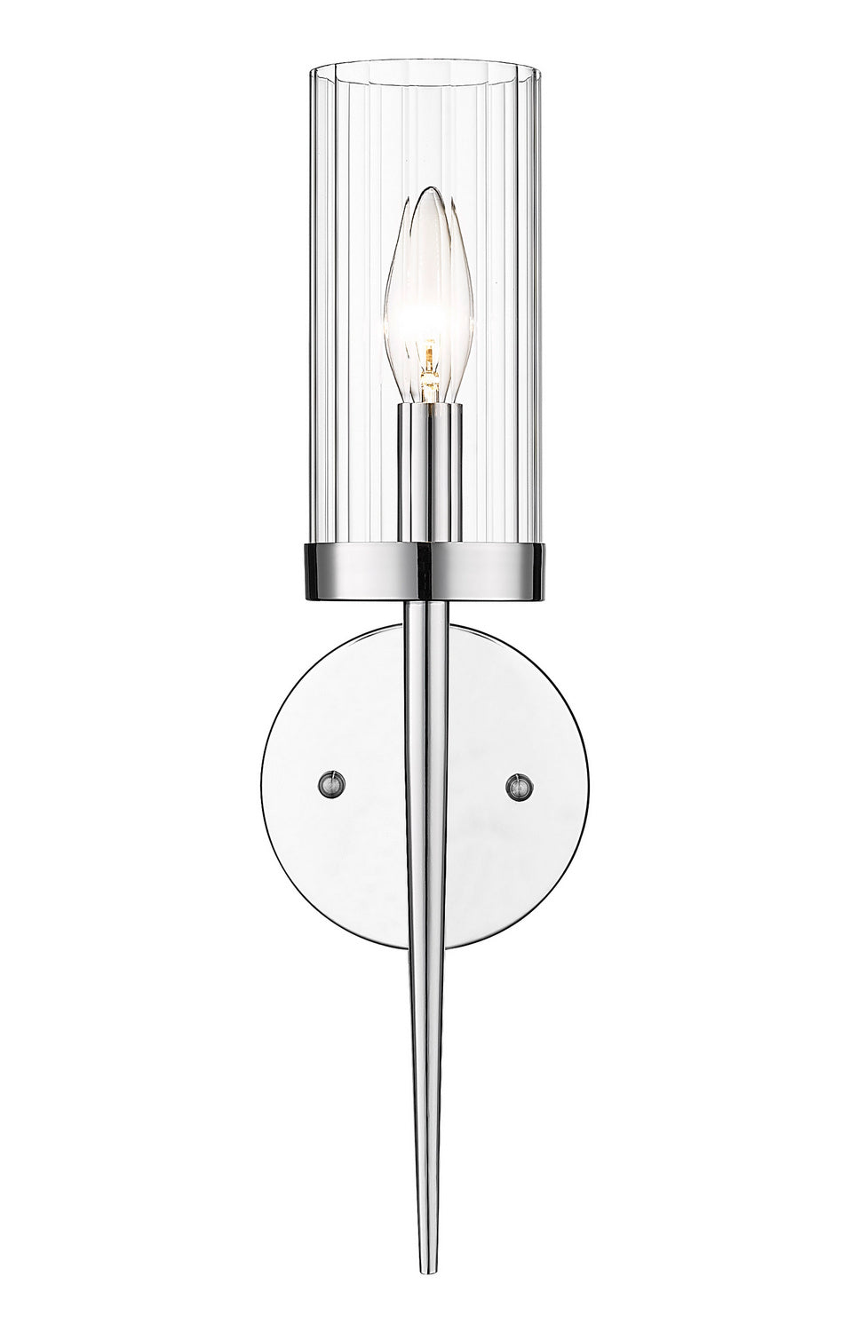 Bethel International MU27W17CH Wall Sconce Light - Chrome