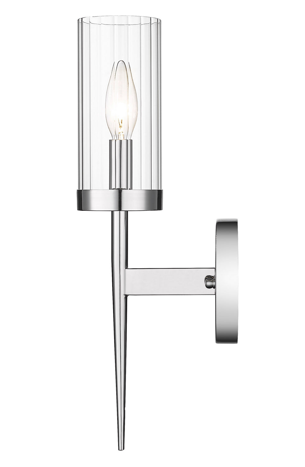 Bethel International MU27W17CH Wall Sconce Light - Chrome