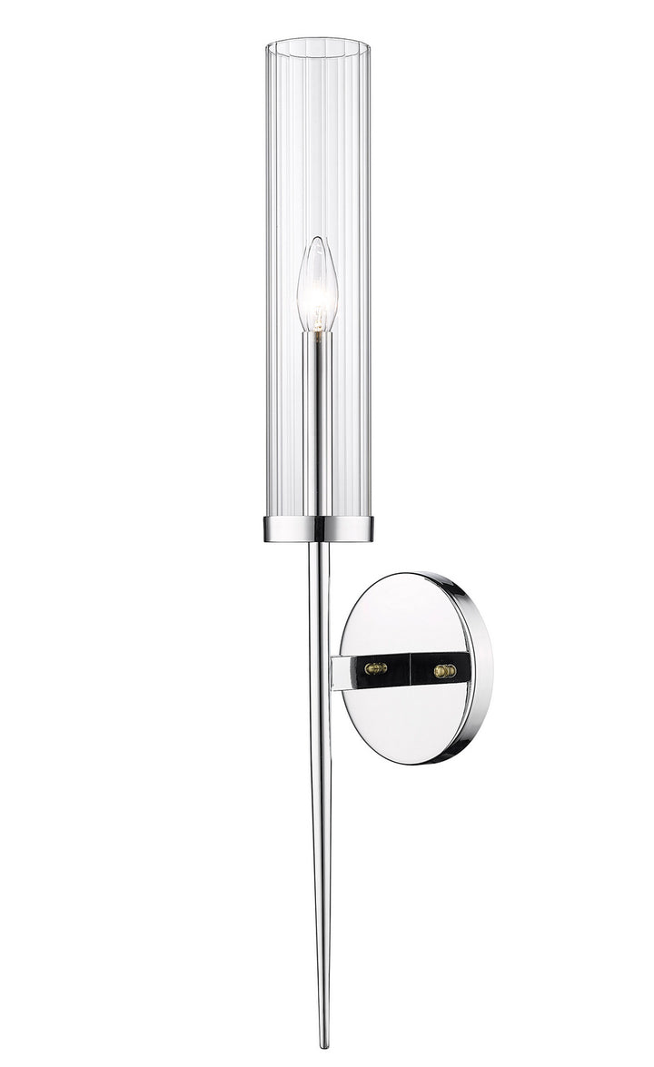 Bethel International MU27W30CH Wall Sconce Light - Chrome
