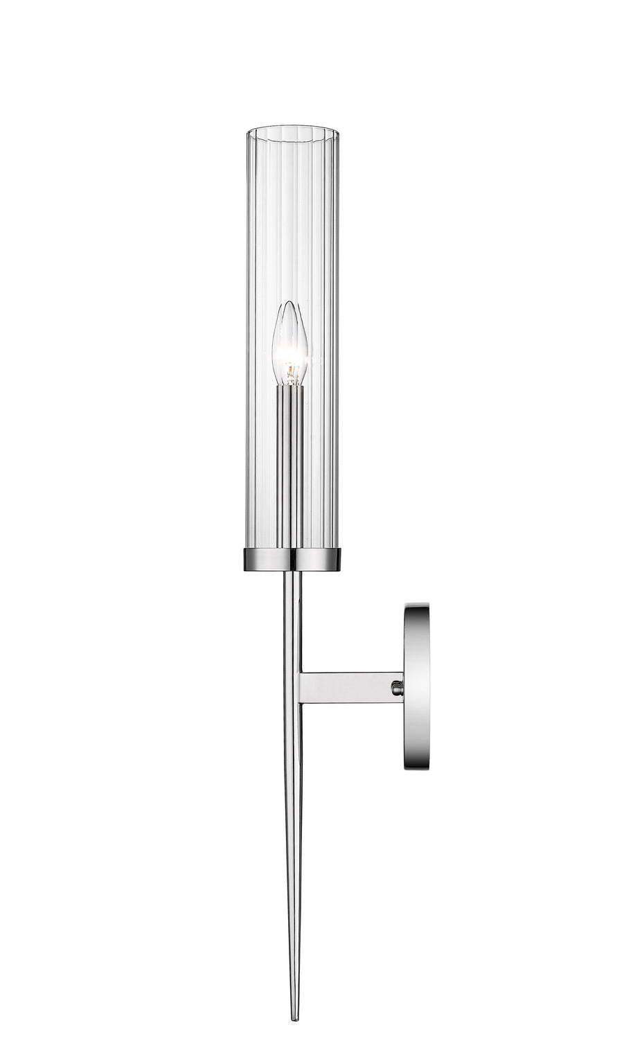 Bethel International MU27W30CH Wall Sconce Light - Chrome