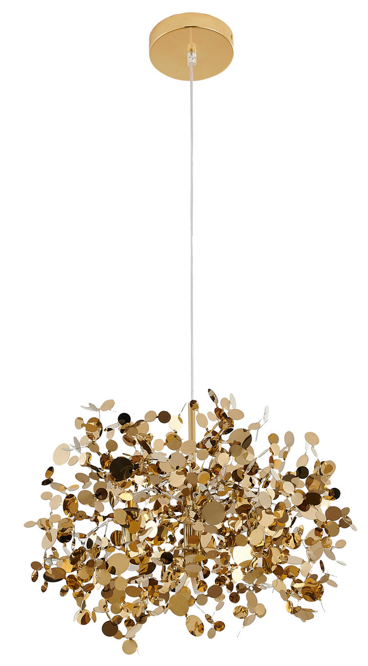 Bethel International DLS108C15G Pendant Light - Gold