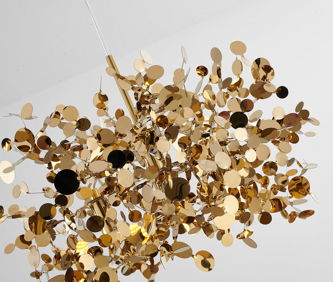 Bethel International DLS108C15G Pendant Light - Gold