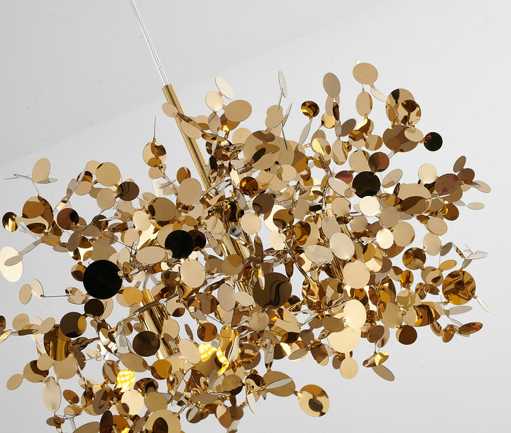 Bethel International DLS108C15G Pendant Light - Gold