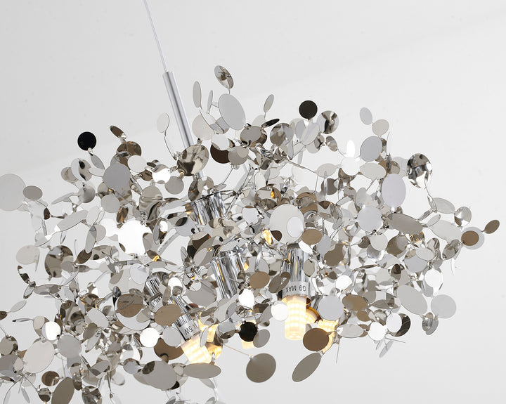Bethel International DLS108C15S Pendant Light - Chrome
