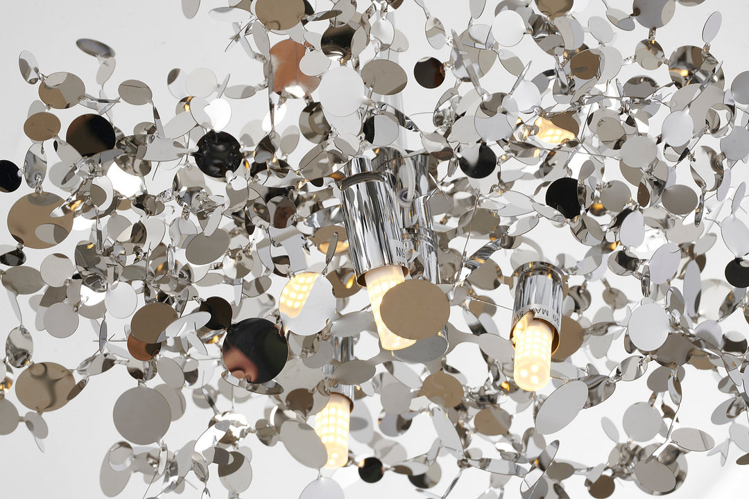 Bethel International DLS108C15S Pendant Light - Chrome