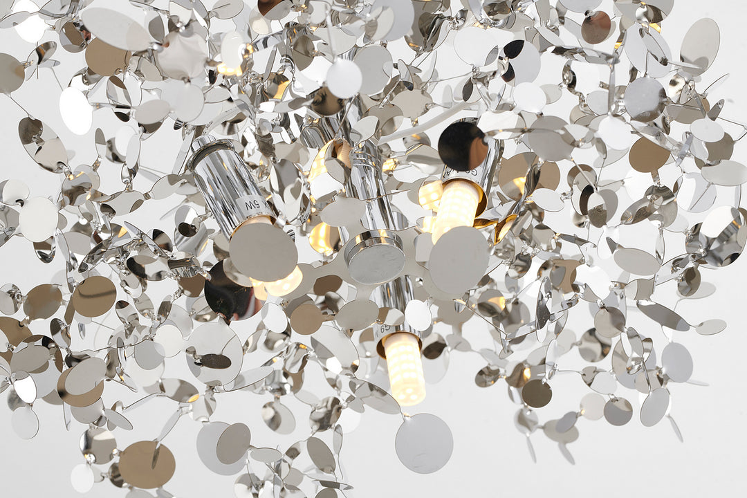Bethel International DLS108C15S Pendant Light - Chrome