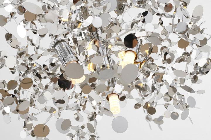 Bethel International DLS108C15S Pendant Light - Chrome