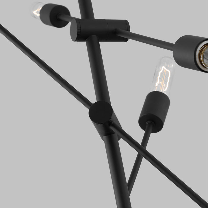Visual Comfort Studio Axis 3100506-112 Chandelier Light - Midnight Black
