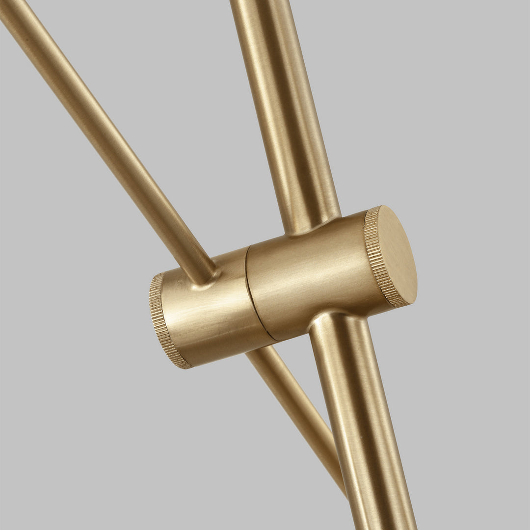 Visual Comfort Studio Axis 3100506-848 Chandelier Light - Satin Brass