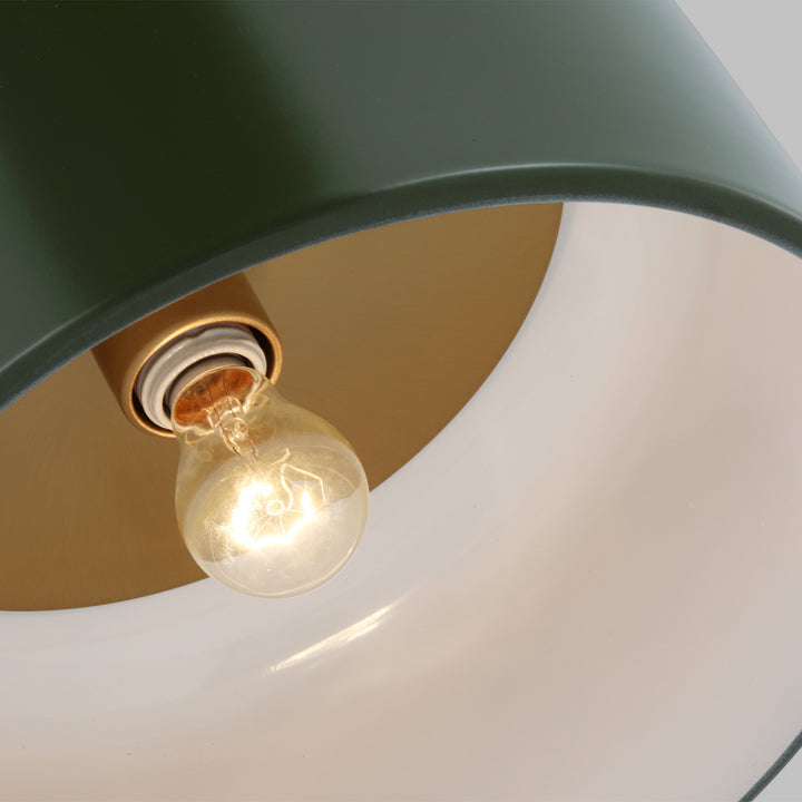Visual Comfort Studio Malone 7605401EN3-145 Ceiling Light - Olive