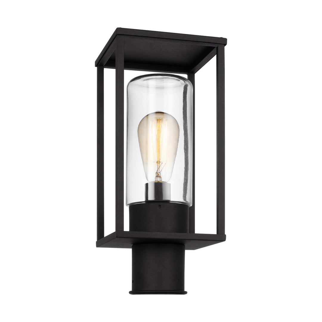 Visual Comfort Studio 8231101-12 Vado One Light Outdoor Post Lantern Outdoor Black