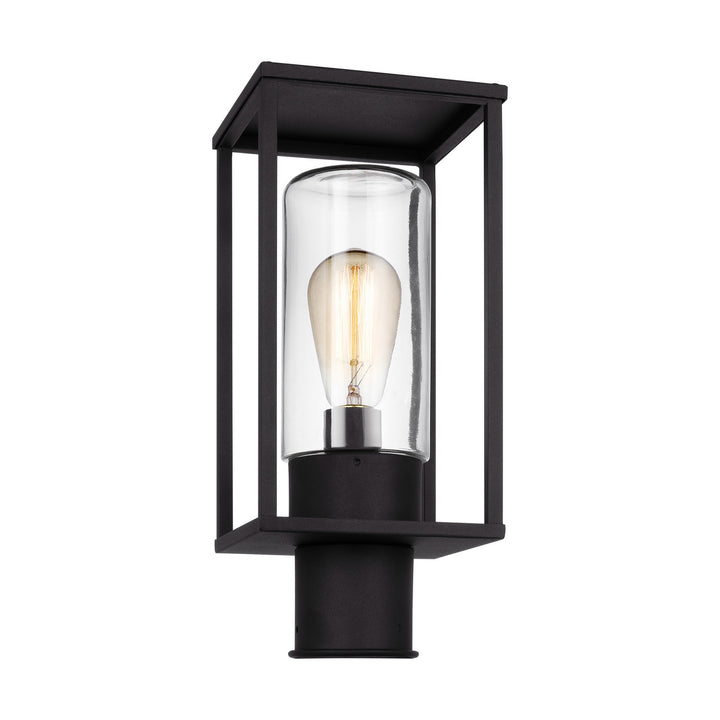 Visual Comfort Studio 8231101-12 Vado One Light Outdoor Post Lantern Outdoor Black