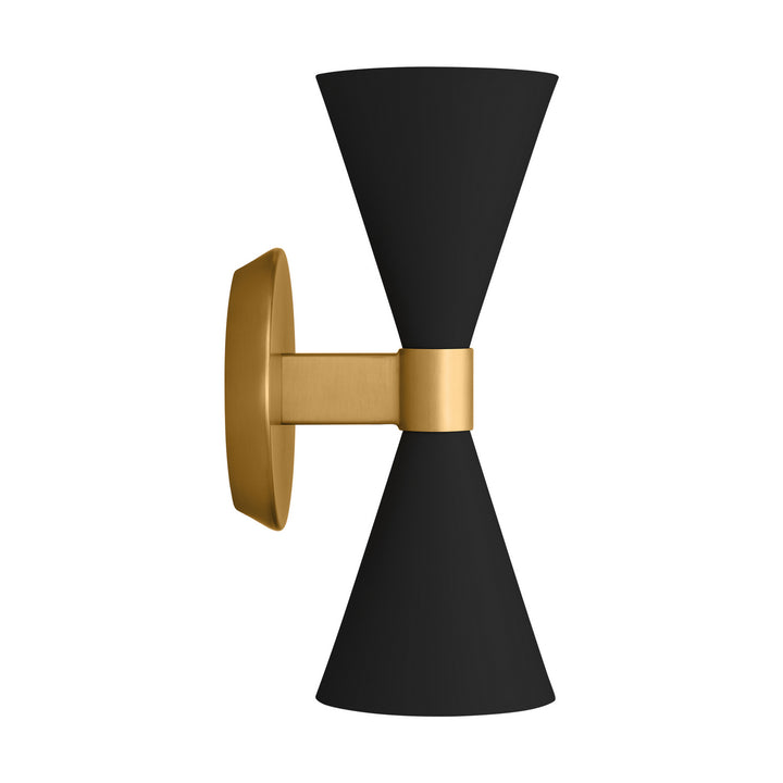 Visual Comfort Studio Albertine AEW1032MBK Wall Light - Midnight Black