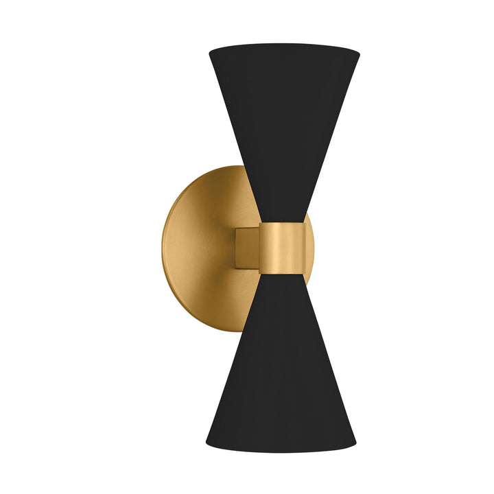 Visual Comfort Studio Albertine AEW1032MBK Wall Light - Midnight Black