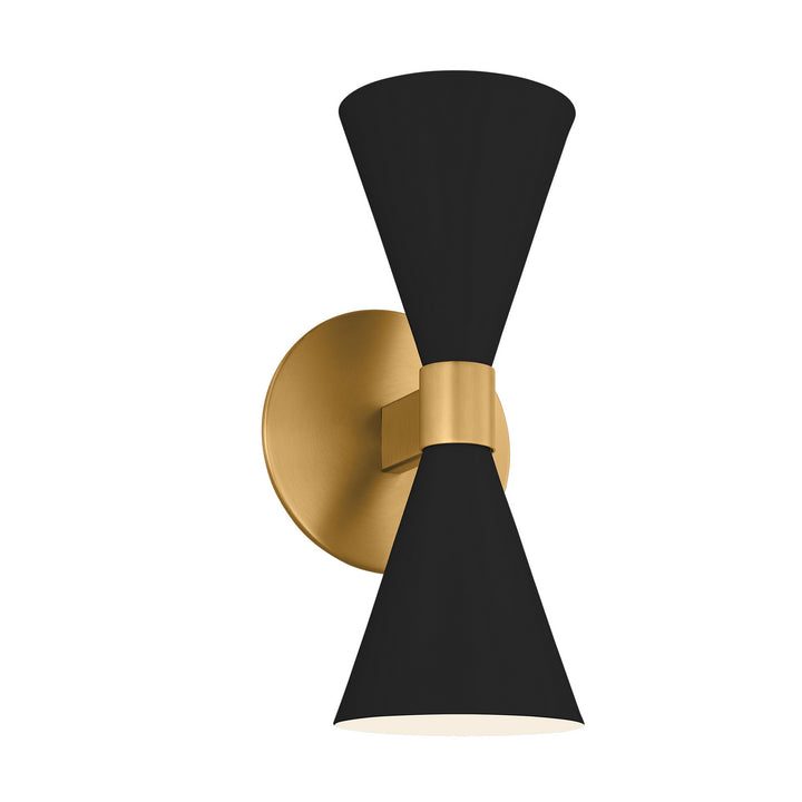 Visual Comfort Studio Albertine AEW1032MBK Wall Light - Midnight Black