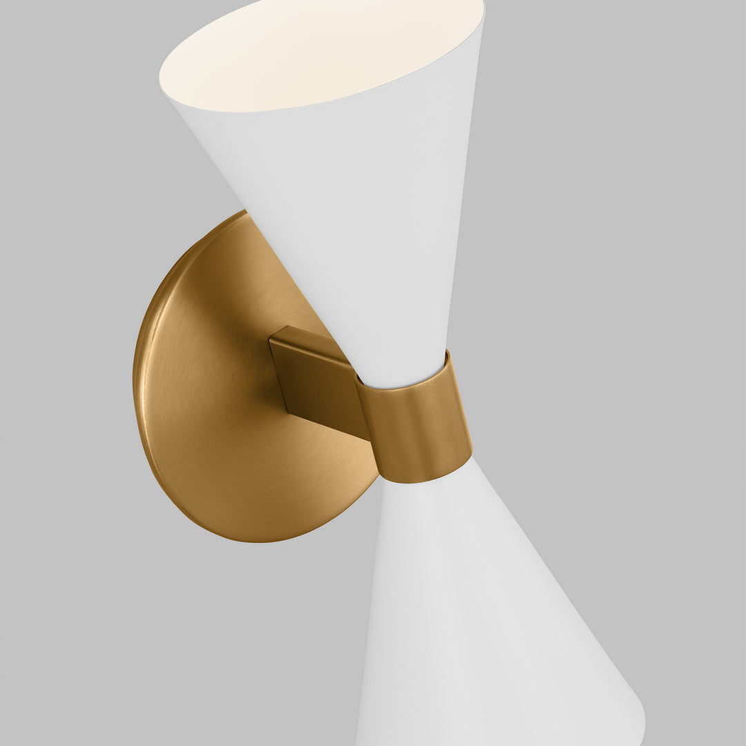 Visual Comfort Studio Albertine AEW1032MWT Wall Light - Matte White